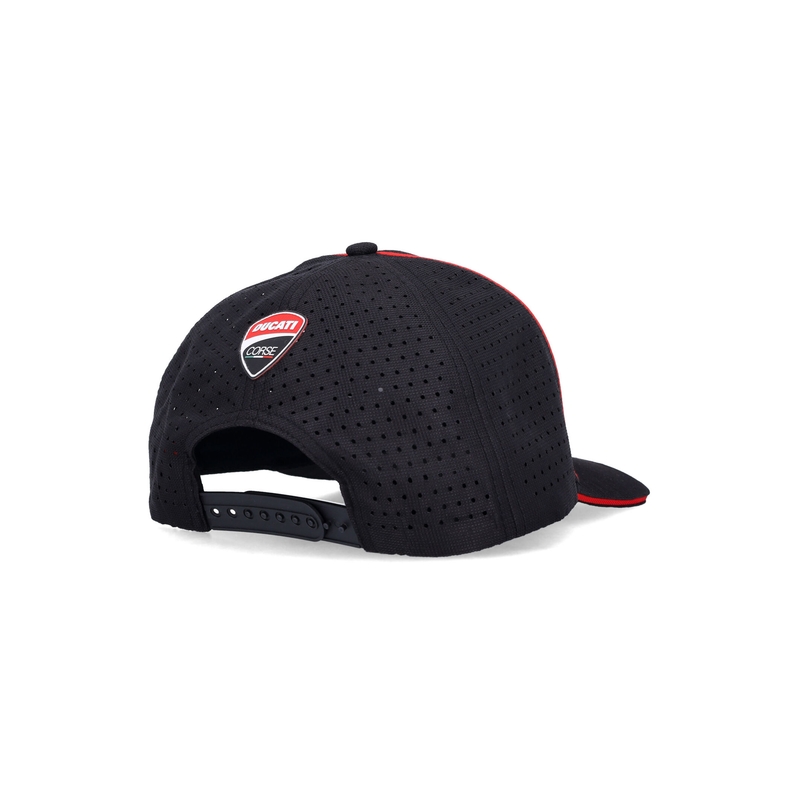 Ducati Laser Performance Midvisor Cap negru-rosu