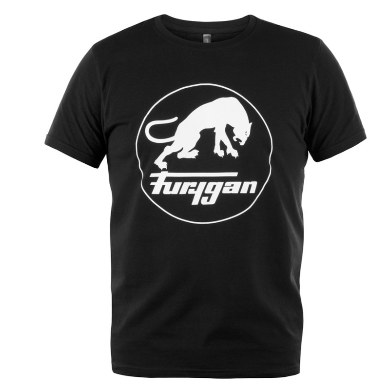 Tricou Furygan Corpo TS Logo negru-alb