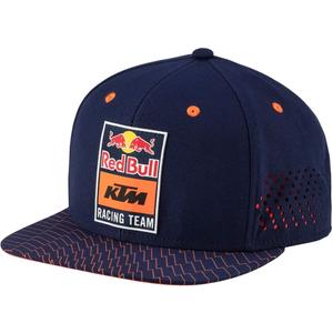 Şapcă plată KTM Red Bull Racing Grid albastru-portocaliu