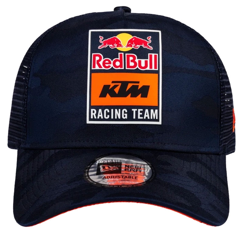 Șapcă KTM Red Bull Racing Grid Trucker albastru-portocaliu