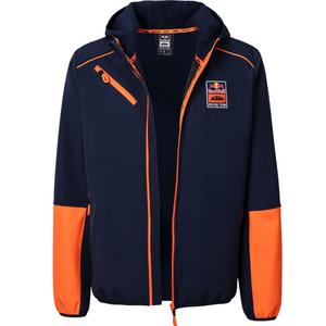 Jachetă softshell KTM Red Bull Racing Grid albastru-portocaliu