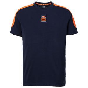 Tricou KTM Red Bull Racing Grid albastru-portocaliu