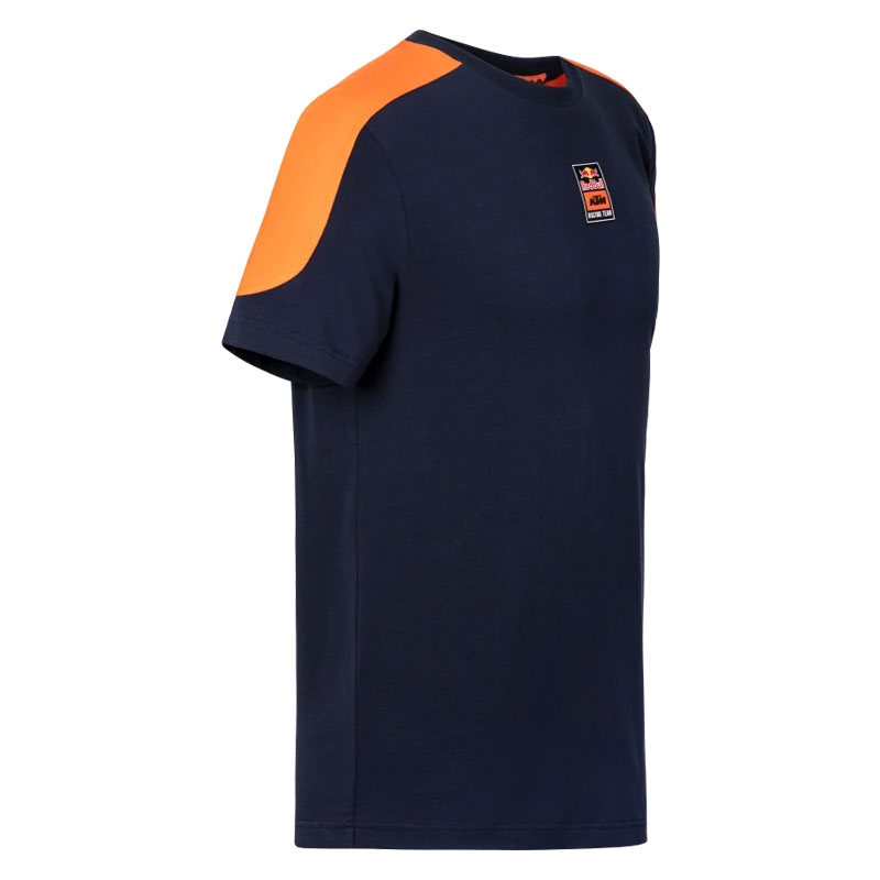 Tricou KTM Red Bull Racing Grid albastru-portocaliu