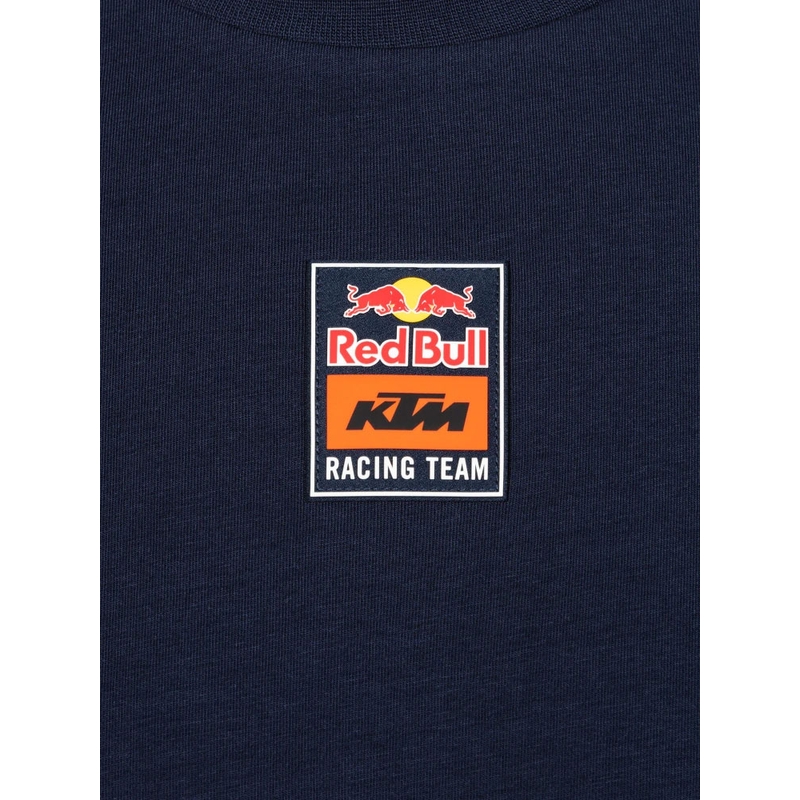 Tricou KTM Red Bull Racing Grid albastru-portocaliu