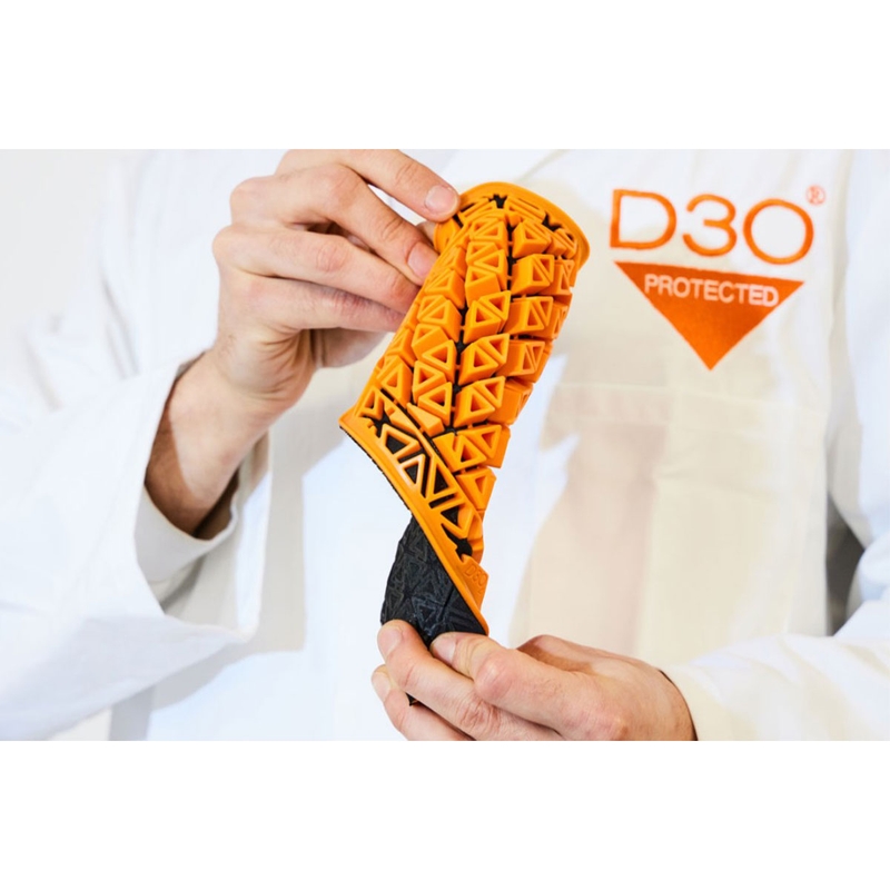 Protecții cot și genunchi Furygan D3O® GHOST™ L2, 2 buc., portocalii