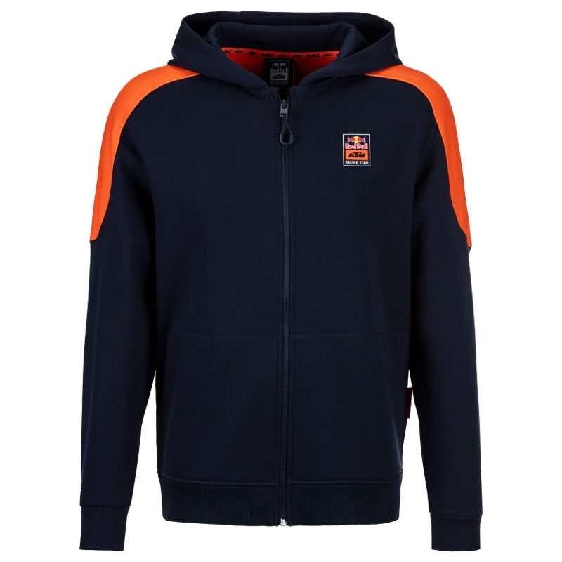 Hanorac KTM Red Bull Racing Grid Zip Albastru închis