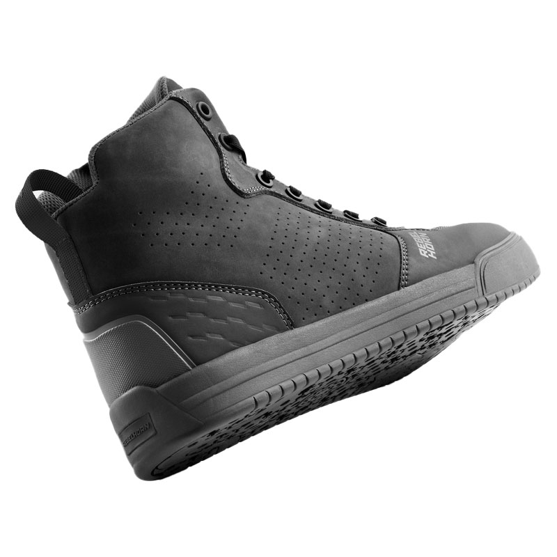 Ghete moto Rebelhorn Spike din piele, negre