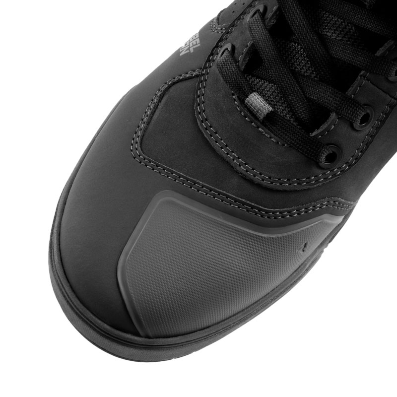 Ghete moto Rebelhorn Spike din piele, negre