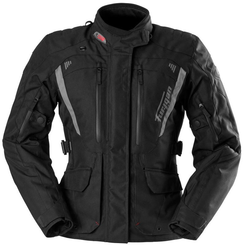 Geaca moto dama Furygan Apalaches Lady Evo negru-gri