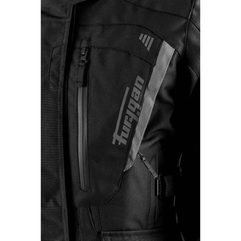 Geaca moto dama Furygan Apalaches Lady Evo negru-gri