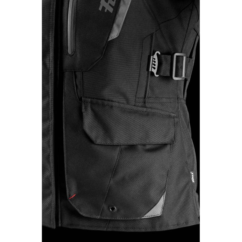 Geaca moto dama Furygan Apalaches Lady Evo negru-gri