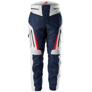 Pantaloni moto Furygan Killington albastru-bej-rosu