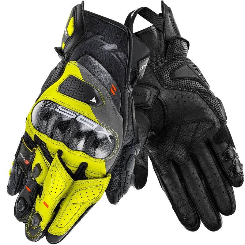 Mănuși moto Shima XRS-3 galben fluo
