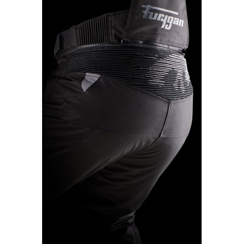 Pantaloni moto Furygan Killington negru-gri