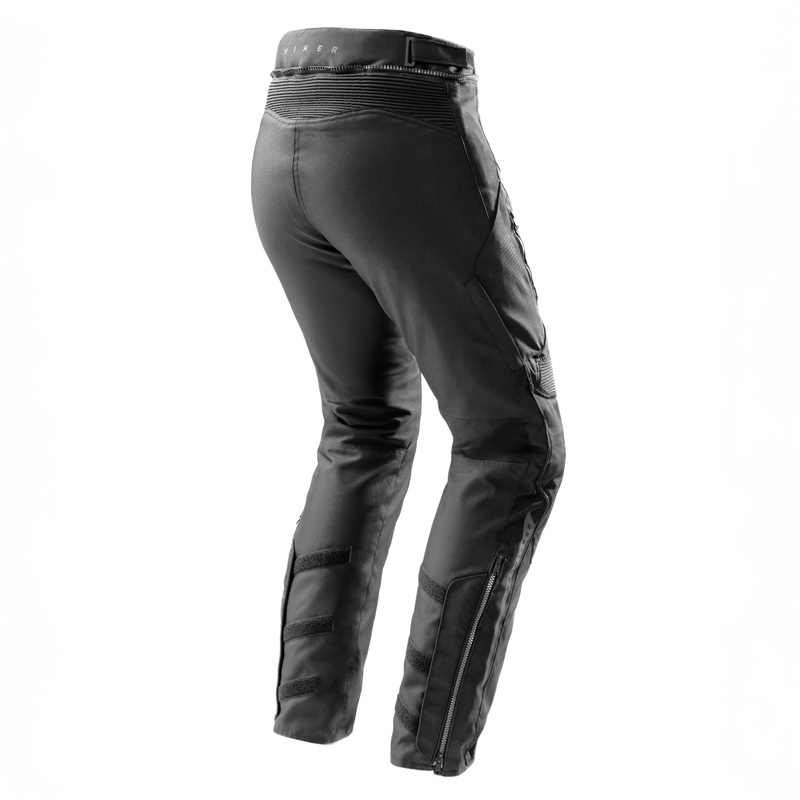 Rebelhorn Hiker IV pantaloni de motociclete cropped dama, negri