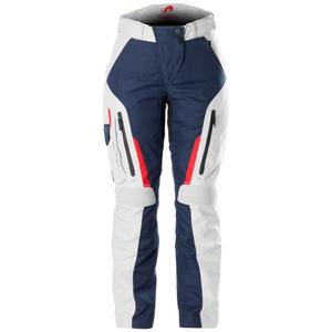 Pantaloni moto dama Furygan Killington Lady albastru-bej-rosu