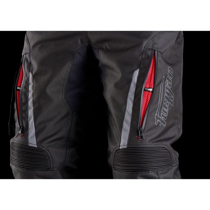 Pantaloni moto dama Furygan Killington Lady negru-gri