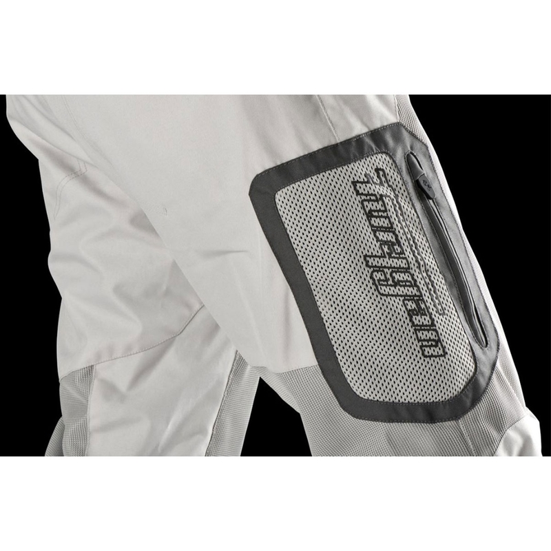 Pantaloni moto Furygan Ciaran bej-gri