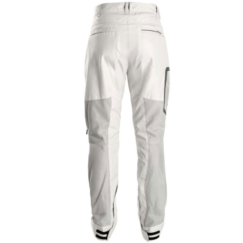 Pantaloni moto Furygan Ciaran bej-gri