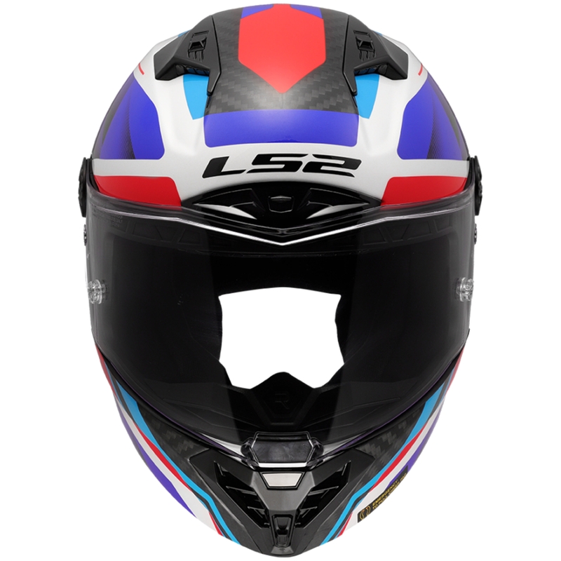Casca moto integrala LS2 FF805 Thunder C GP Aero Raute albastru-rosu
