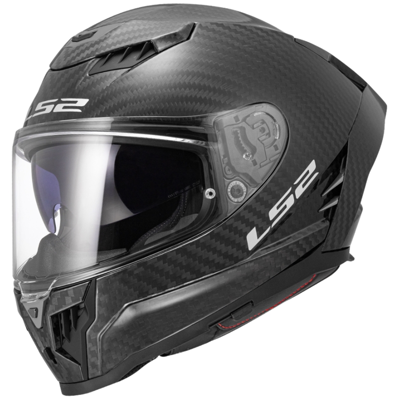 Casca moto integrala LS2 FF807 Dragon Carbon negru mat