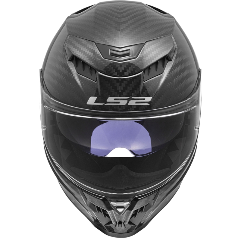 Casca moto integrala LS2 FF807 Dragon Carbon negru mat