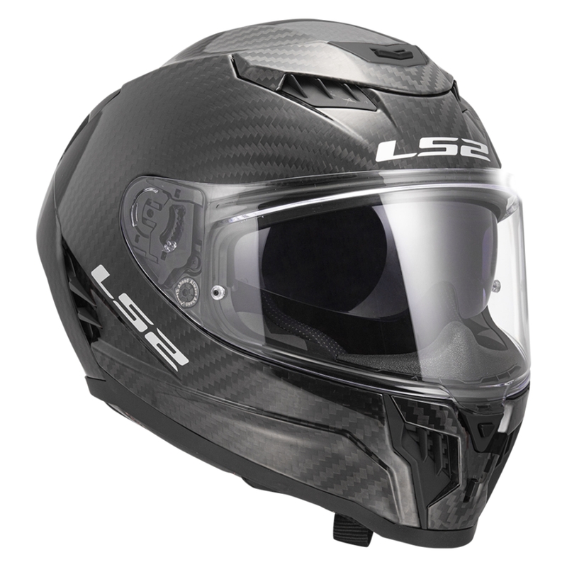 Casca moto integrala LS2 FF807 Dragon Carbon negru mat