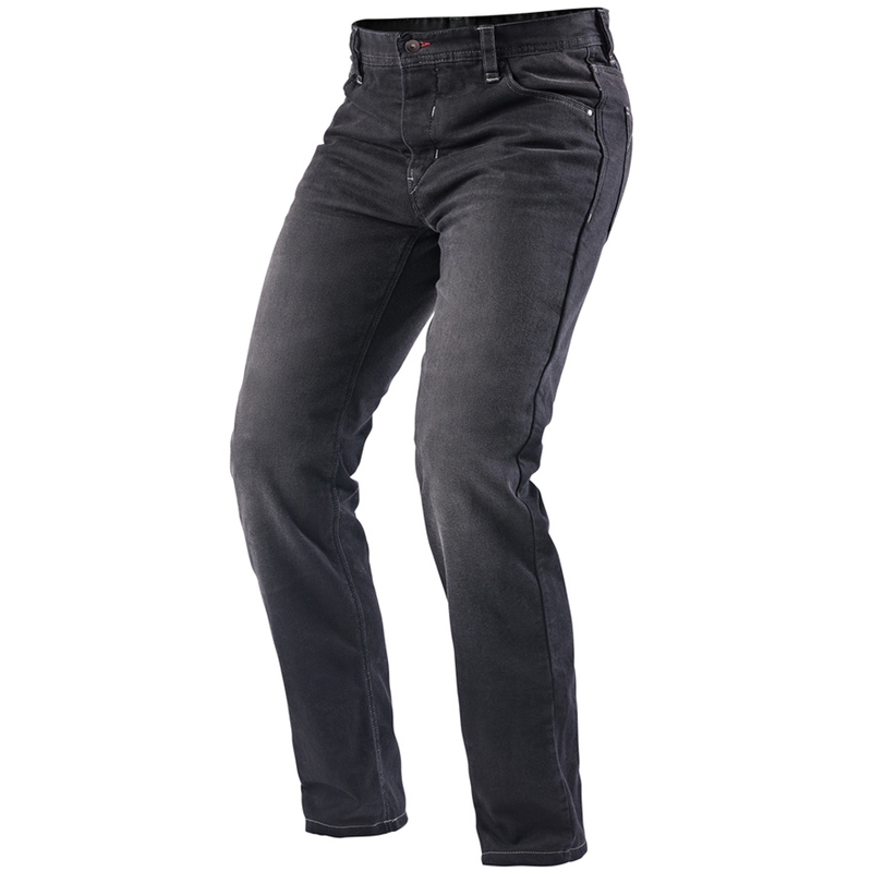 Blugi motociclistă drepți Furygan D12 X Kevlar® negri