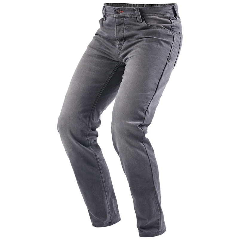 Blugi motocicletă drepți Furygan D12 X Kevlar® gri