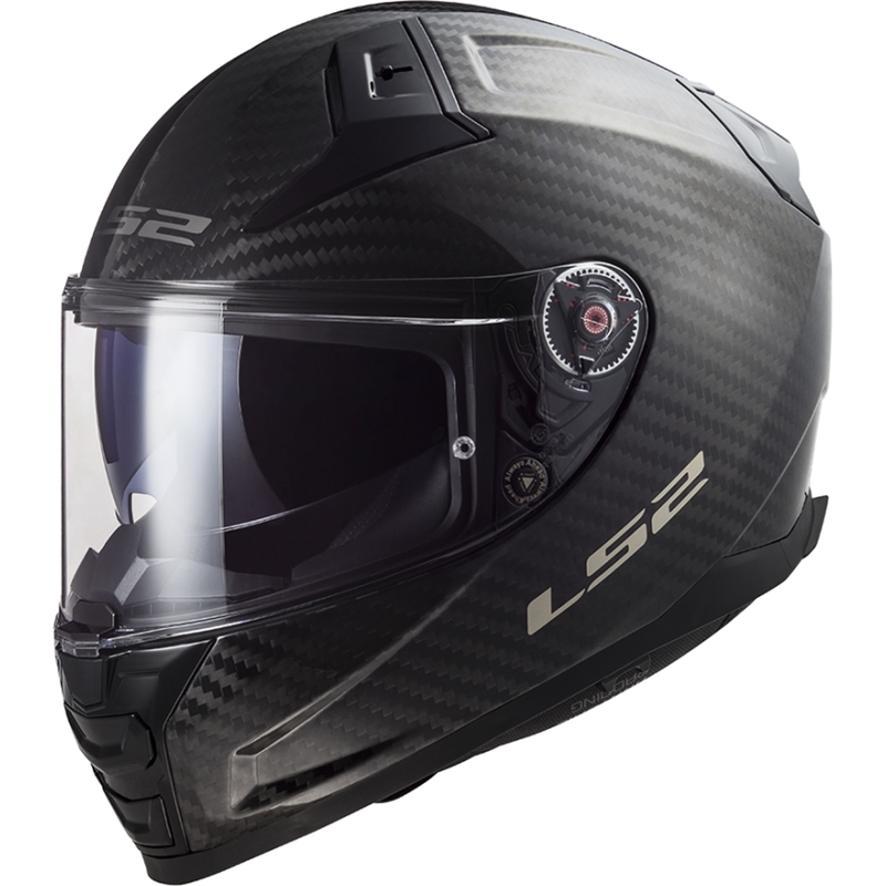 Casca integrala pentru motocicleta LS2 FF811 Vector II Carbon negru mat