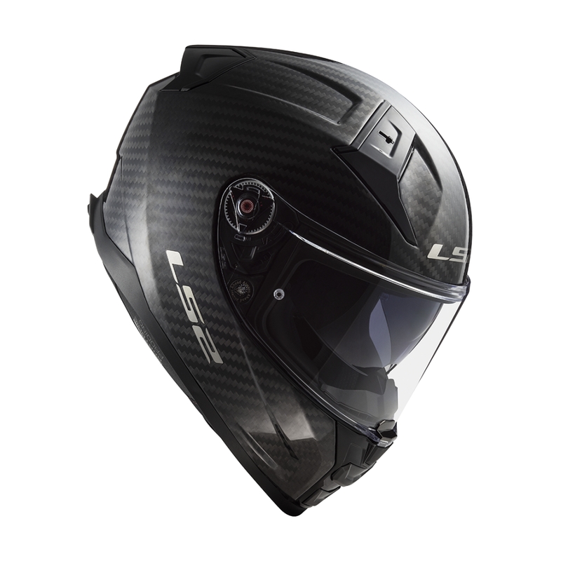 Casca integrala pentru motocicleta LS2 FF811 Vector II Carbon negru mat