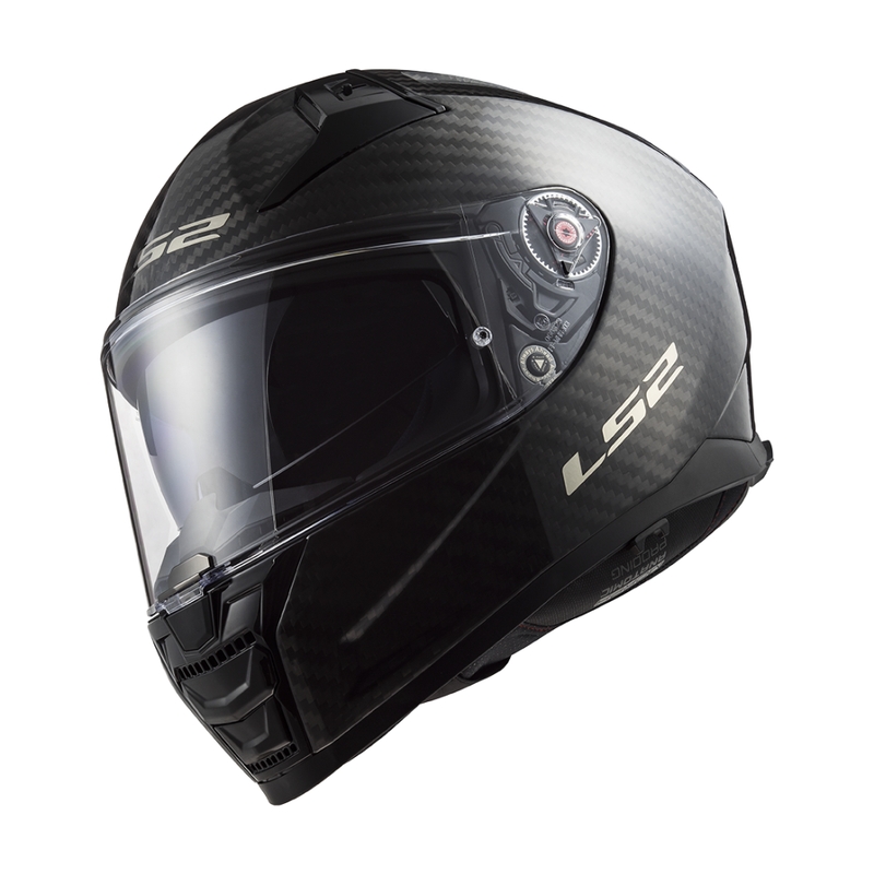 Casca integrala pentru motocicleta LS2 FF811 Vector II Carbon negru mat