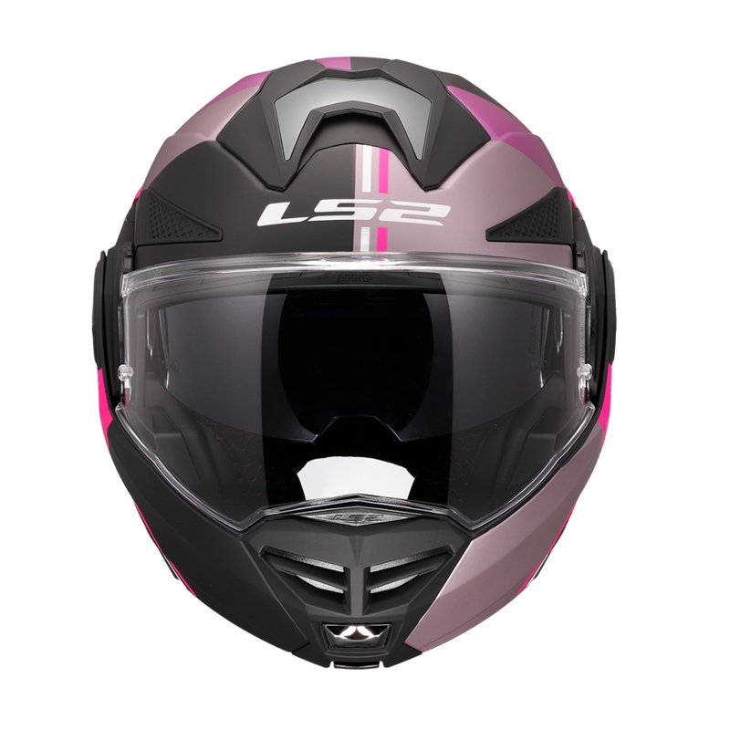 Cască de motocicletă rabatabilă LS2 FF901 Advant X Ultra gri-violet