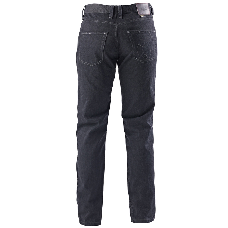 Blugi motocicletă drepți Furygan K12 X Kevlar® gri închis