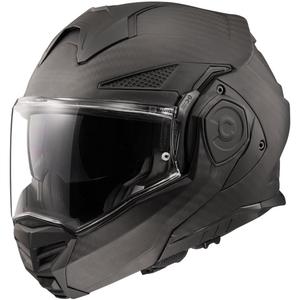 Cască de motocicletă rabatabilă LS2 FF901 Advant X Solid Carbon negru mat