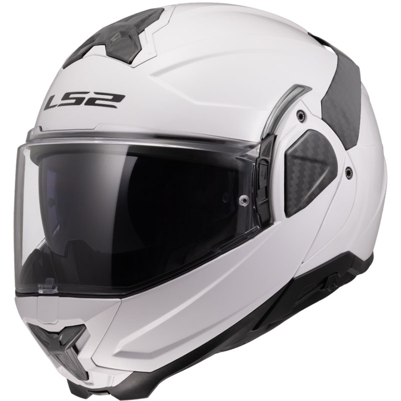 Cască de motocicletă pliabilă LS2 FF910 Advant II Alb solid