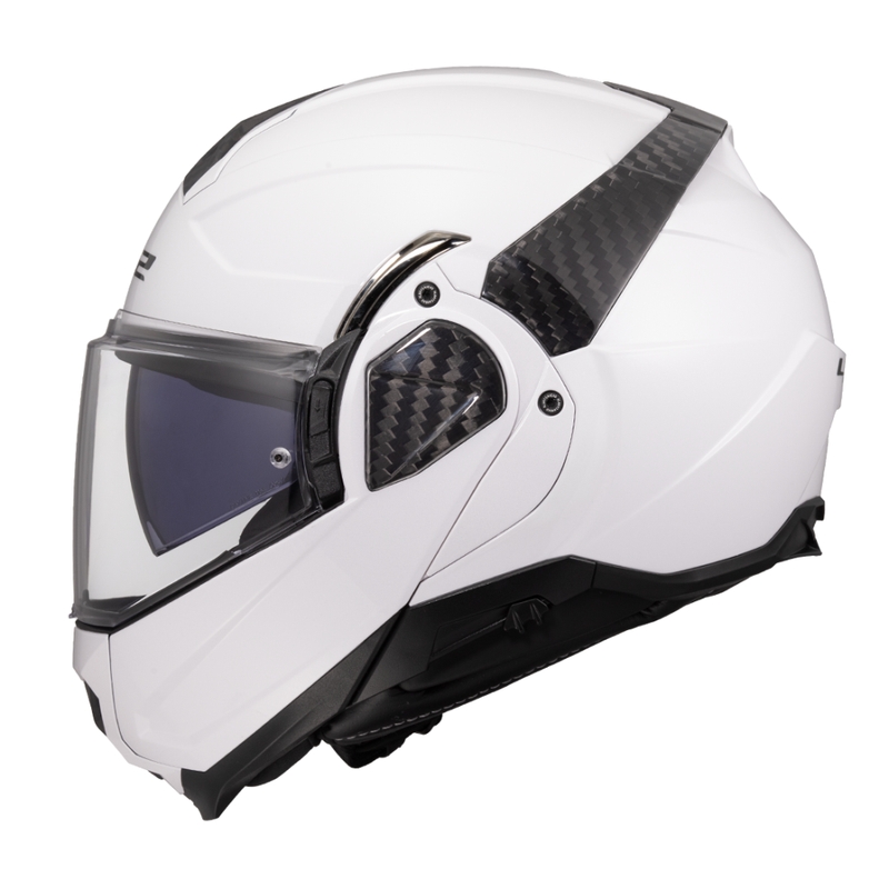 Cască de motocicletă pliabilă LS2 FF910 Advant II Alb solid