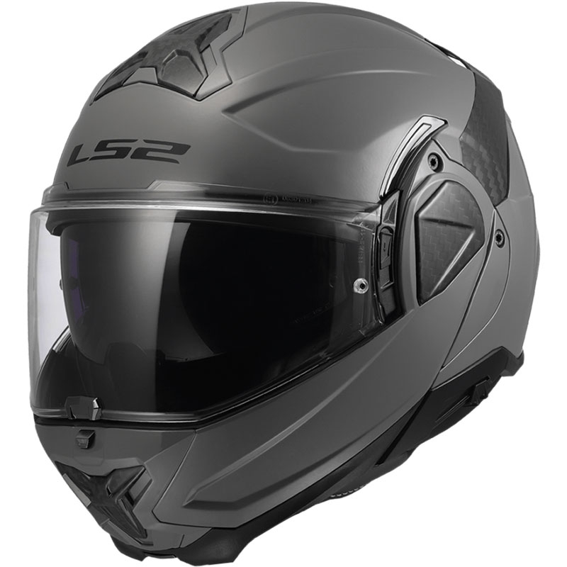 Cască de motocicletă rabatabilă LS2 FF910 Advant II Solid Nardo gri