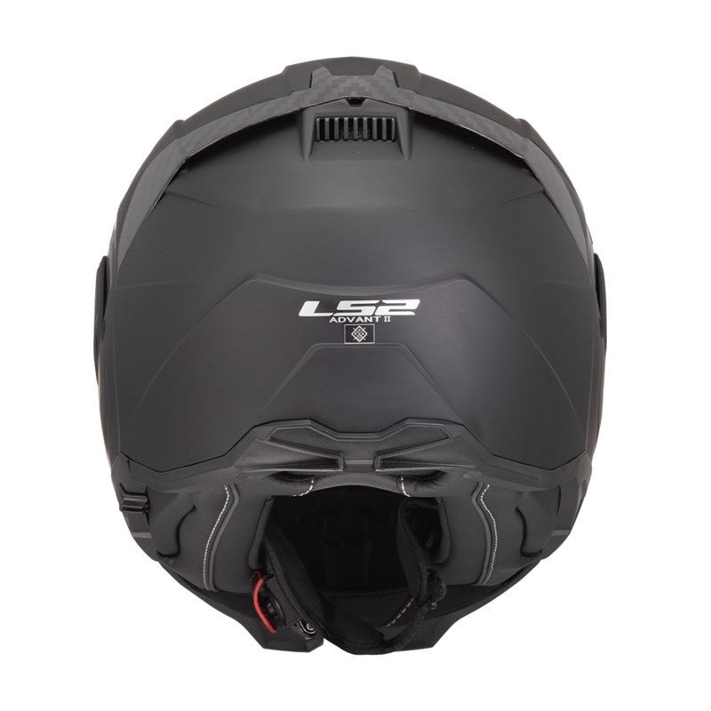 Cască de motocicletă rabatabilă LS2 FF910 Advant II Solid negru mat