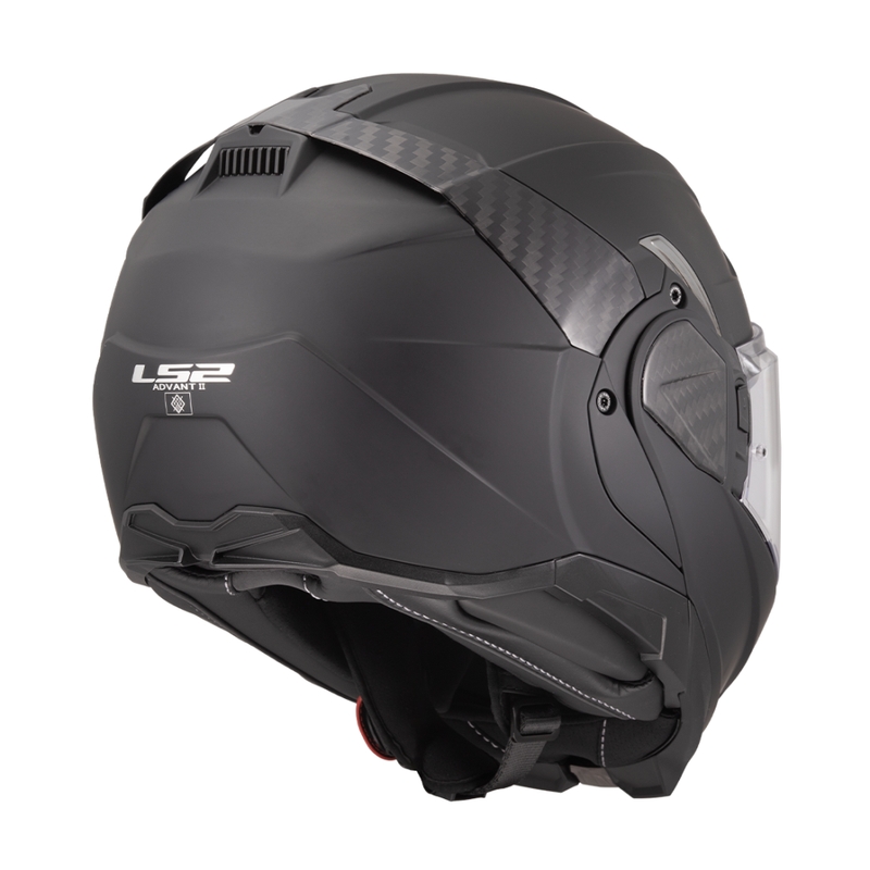 Cască de motocicletă rabatabilă LS2 FF910 Advant II Solid negru mat