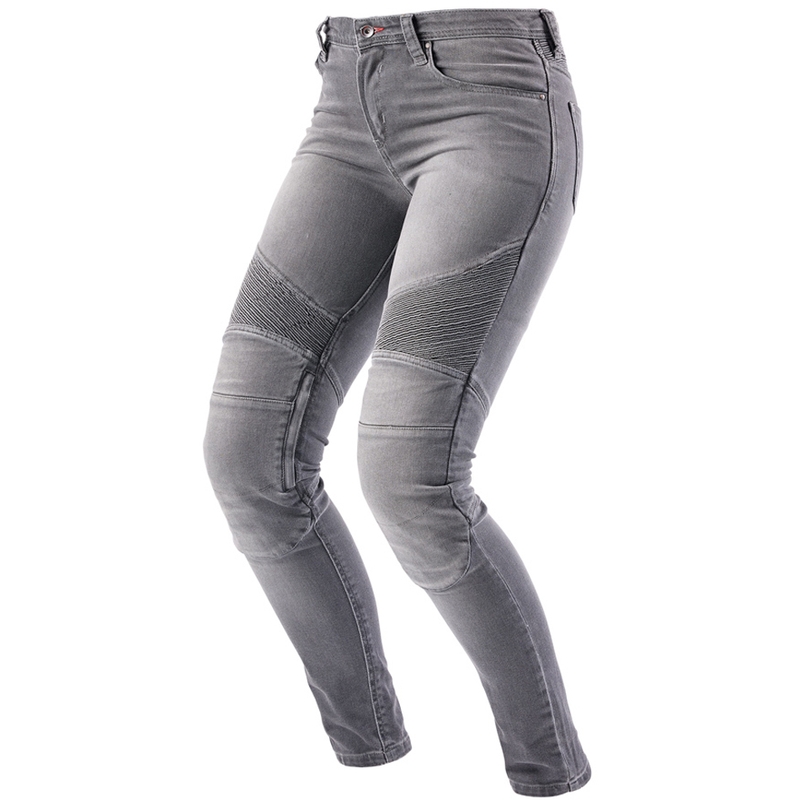 Blugi moto dama Furygan Purdey Evo Slim gri