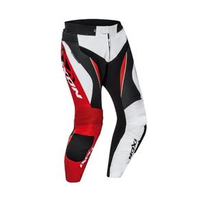 IXON Falcon alb-roșu-negru pantaloni de motocicletă výprodej lichidare
