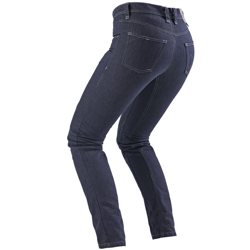 Blugi pentru motociclete Furygan Nikita X Kevlar® Mom Fit pentru femei Albastru închis