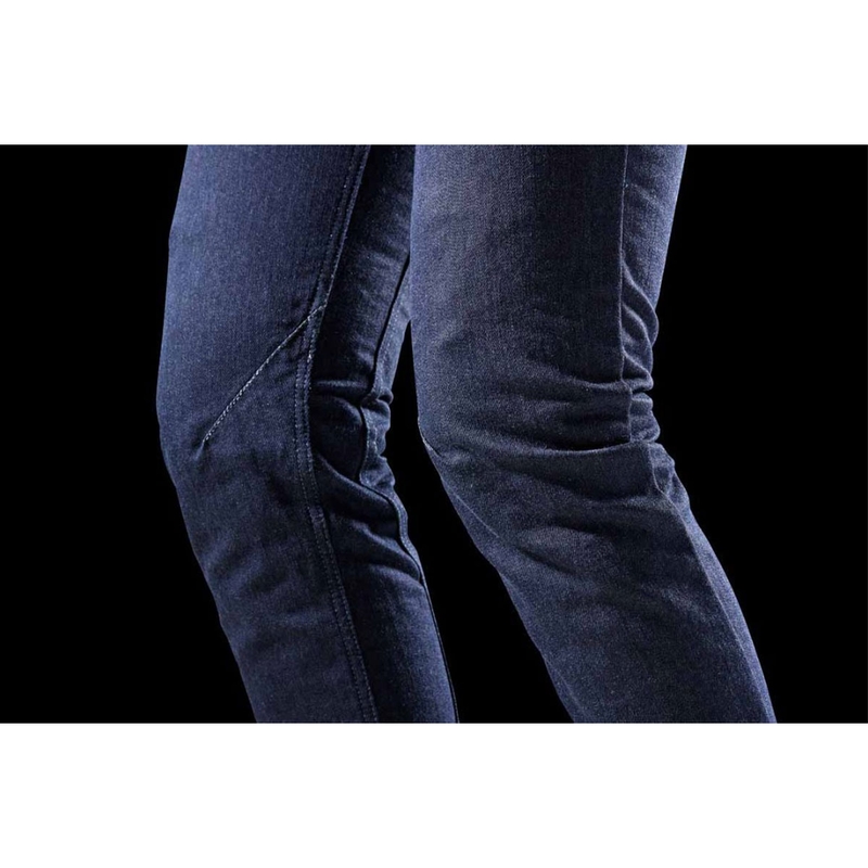 Blugi pentru motociclete Furygan Nikita X Kevlar® Mom Fit pentru femei Albastru închis