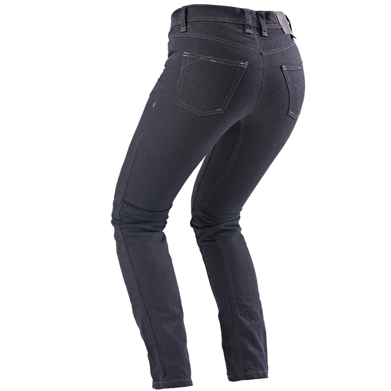 Blugi motociclisți Furygan Nikita X Kevlar® Mom Fit pentru femei, gri închis