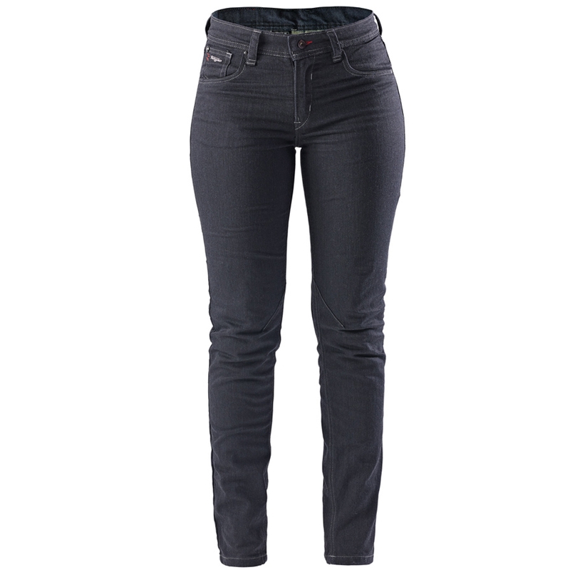 Blugi motociclisți Furygan Nikita X Kevlar® Mom Fit pentru femei, gri închis