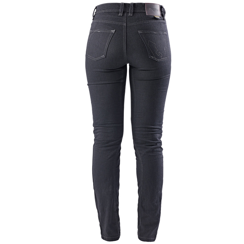 Blugi motociclisți Furygan Nikita X Kevlar® Mom Fit pentru femei, gri închis