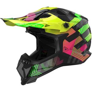 Casca motocross LS2 MX700 Subverter Chromatic neagra