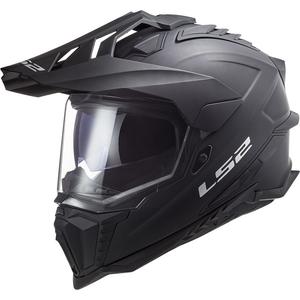 Casca moto Enduro LS2 MX701 C Explorer Solid negru mat