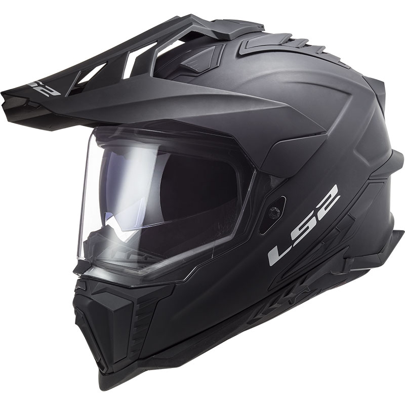 Cască de motocicletă Enduro LS2 MX701 Explorer Solid negru mat